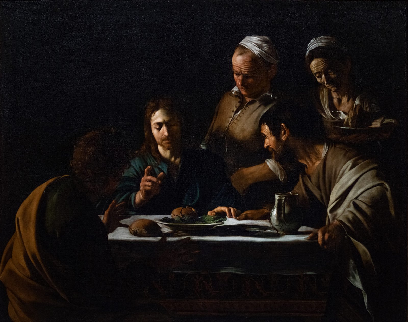 The Supper at Emmaus Milan by Caravaggio
