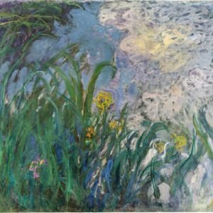 Iris by Claude Monet