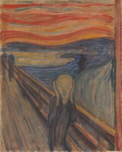 The Scream by Edvard Munch, hand-painted oil reproduction
