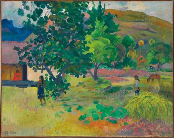 Te Fare (La maison) by Paul Gauguin